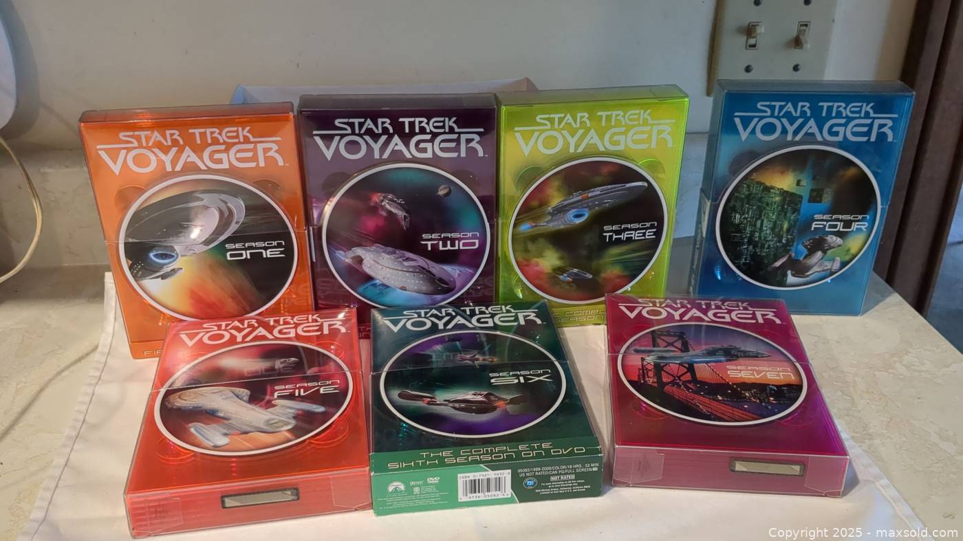 Star Trek Voyager Complete 7 Season DVD Collection | Maxsold
