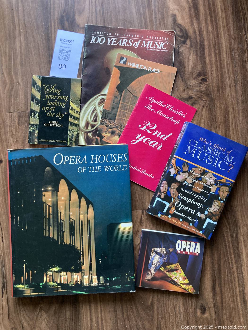 Lot of Music Books and Programs - Symphony, Opera & More | Kingston ...