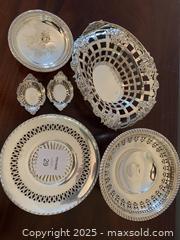 MaxSold Auction: Collection of STERLING Serving DIshes - Thornbury (Ontario, Canada) PARTNER MANAGED Estate Sale Online Auction - Beaver Street South