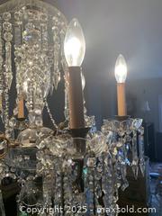 MaxSold Auction: Vintage Crystal Chandelier  - Thornbury (Ontario, Canada) PARTNER MANAGED Estate Sale Online Auction - Beaver Street South