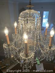 MaxSold Auction: Vintage Crystal Chandelier  - Thornbury (Ontario, Canada) PARTNER MANAGED Estate Sale Online Auction - Beaver Street South