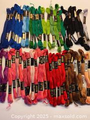 MaxSold Auction: 50 Skeins of Embroidery Floss - Toronto (Ontario, Canada) SELLER MANAGED Downsizing Online Auction - Lamb Avenue