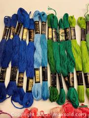 MaxSold Auction: 50 Skeins of Embroidery Floss - Toronto (Ontario, Canada) SELLER MANAGED Downsizing Online Auction - Lamb Avenue
