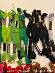MaxSold Auction: 50 Skeins of Embroidery Floss - Toronto (Ontario, Canada) SELLER MANAGED Downsizing Online Auction - Lamb Avenue