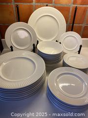 MaxSold Auction: Johnson Bros. ATHENA Place Simple Setting for 10 with Extra Large Dinner Plates - Toronto (Ontario, Canada) SELLER MANAGED Downsizing Online Auction - Lamb Avenue