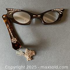 MaxSold Auction: Vintage Bakelite Lorgnette Eyeglasses - Toronto (Ontario, Canada) SELLER MANAGED Downsizing Online Auction - Lamb Avenue