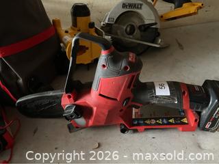 MaxSold Auction: Small Cordless Milwaukee Chainsaw - Hamilton (Ontario, Canada) SELLER MANAGED Reseller Online Auction - Beach Road