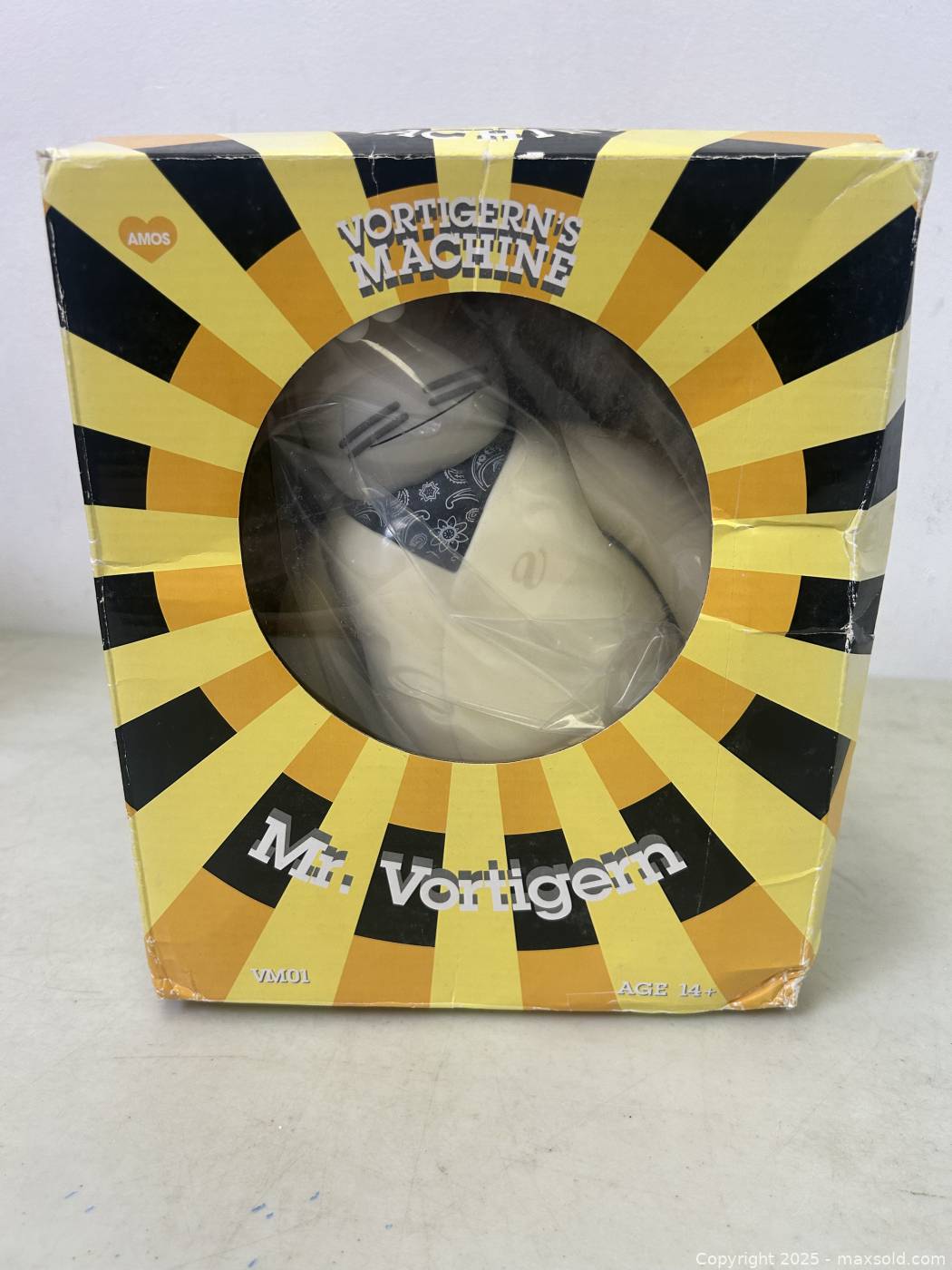 James Jarvis Mr. Vortigern Vortigern's Machine Amos Toys Cream