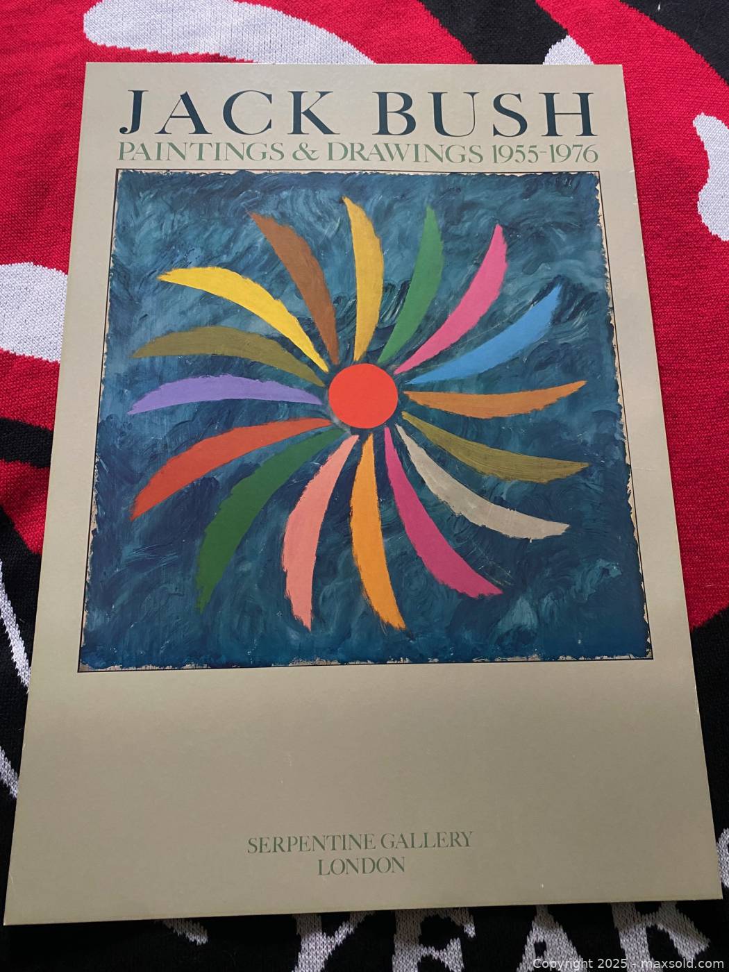Jack Bush Paintings & Drawings 1955-1976 Exhibition Poster | Maxsold