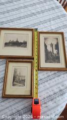 MaxSold Auction: 3  Frederick B Taylor Etchings - Ottawa (Ontario, Canada) SELLER MANAGED Estate Sale Online Auction - Landry Street (CONDO)                  