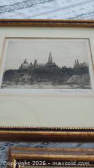 MaxSold Auction: 3  Frederick B Taylor Etchings - Ottawa (Ontario, Canada) SELLER MANAGED Estate Sale Online Auction - Landry Street (CONDO)                  