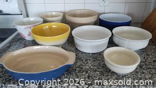MaxSold Auction: Bowls and Souffle Dishes - Ottawa (Ontario, Canada) SELLER MANAGED Estate Sale Online Auction - Landry Street (CONDO)                  