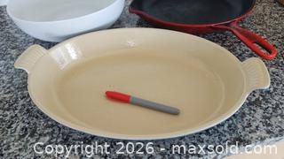 MaxSold Auction: Enameled Cast Iron and Serving Bowl - Ottawa (Ontario, Canada) SELLER MANAGED Estate Sale Online Auction - Landry Street (CONDO)                  