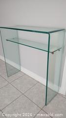 MaxSold Auction: Glass Hall Stand With Shelf - Ottawa (Ontario, Canada) SELLER MANAGED Estate Sale Online Auction - Landry Street (CONDO)                  