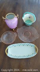 MaxSold Auction: Lot Porcelain and Pink Glass - Ottawa (Ontario, Canada) SELLER MANAGED Estate Sale Online Auction - Landry Street (CONDO)                  