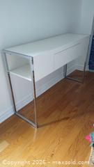MaxSold Auction: Modern White and Chrome Drawer and Cubbies - Ottawa (Ontario, Canada) SELLER MANAGED Estate Sale Online Auction - Landry Street (CONDO)                  