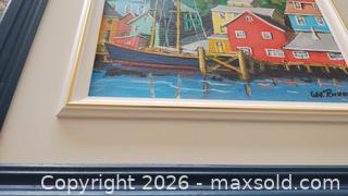 MaxSold Auction: Original Maritime Scene George Richard - Ottawa (Ontario, Canada) SELLER MANAGED Estate Sale Online Auction - Landry Street (CONDO)                  