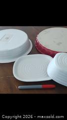 MaxSold Auction: Pie or Flan Dishes Butter Dish - Ottawa (Ontario, Canada) SELLER MANAGED Estate Sale Online Auction - Landry Street (CONDO)                  