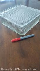 MaxSold Auction: Retro Lidded Glass Container - Ottawa (Ontario, Canada) SELLER MANAGED Estate Sale Online Auction - Landry Street (CONDO)                  