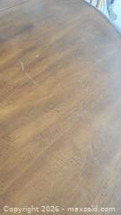 MaxSold Auction: Round Pedestal Table 8 Chairs with Leaf - Ottawa (Ontario, Canada) SELLER MANAGED Estate Sale Online Auction - Landry Street (CONDO)                  