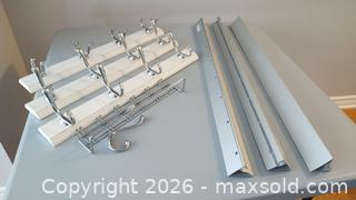 MaxSold Auction: Wall Hooks  Wall Shelving Brackets Lot - Ottawa (Ontario, Canada) SELLER MANAGED Estate Sale Online Auction - Landry Street (CONDO)                  