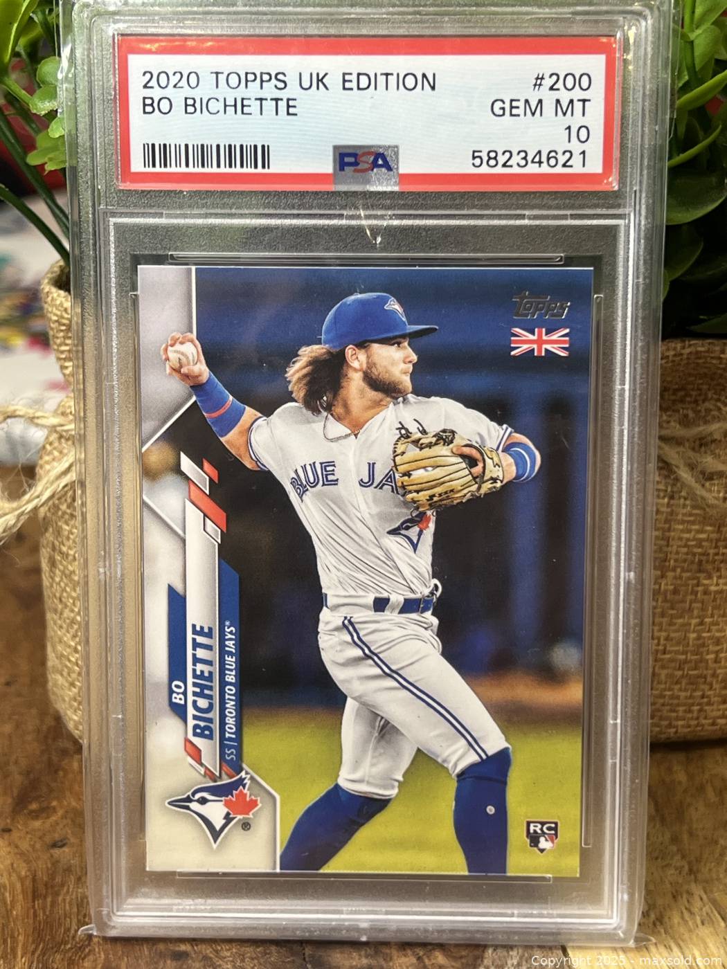 Bo Bichette 直筆サインカード 99シリ（MLB Bo Bichette Signed