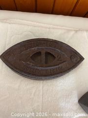 MaxSold Auction: Sad Irons - Perth (Ontario, Canada) SELLER MANAGED Estate Sale Online Auction - Code Road