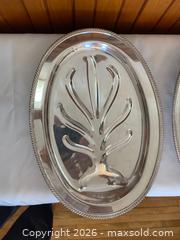 MaxSold Auction: Two Vintage Silver Plate Platters - Perth (Ontario, Canada) SELLER MANAGED Estate Sale Online Auction - Code Road