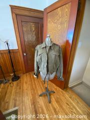 MaxSold Auction: World War II Era Army Captain's Jacket - Perth (Ontario, Canada) SELLER MANAGED Estate Sale Online Auction - Code Road