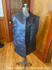 MaxSold Auction: World War II Era Leather Jerkin, Size Large - Perth (Ontario, Canada) SELLER MANAGED Estate Sale Online Auction - Code Road