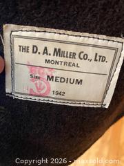 MaxSold Auction: World War II Era Leather Jerkin, Size Medium - Perth (Ontario, Canada) SELLER MANAGED Estate Sale Online Auction - Code Road