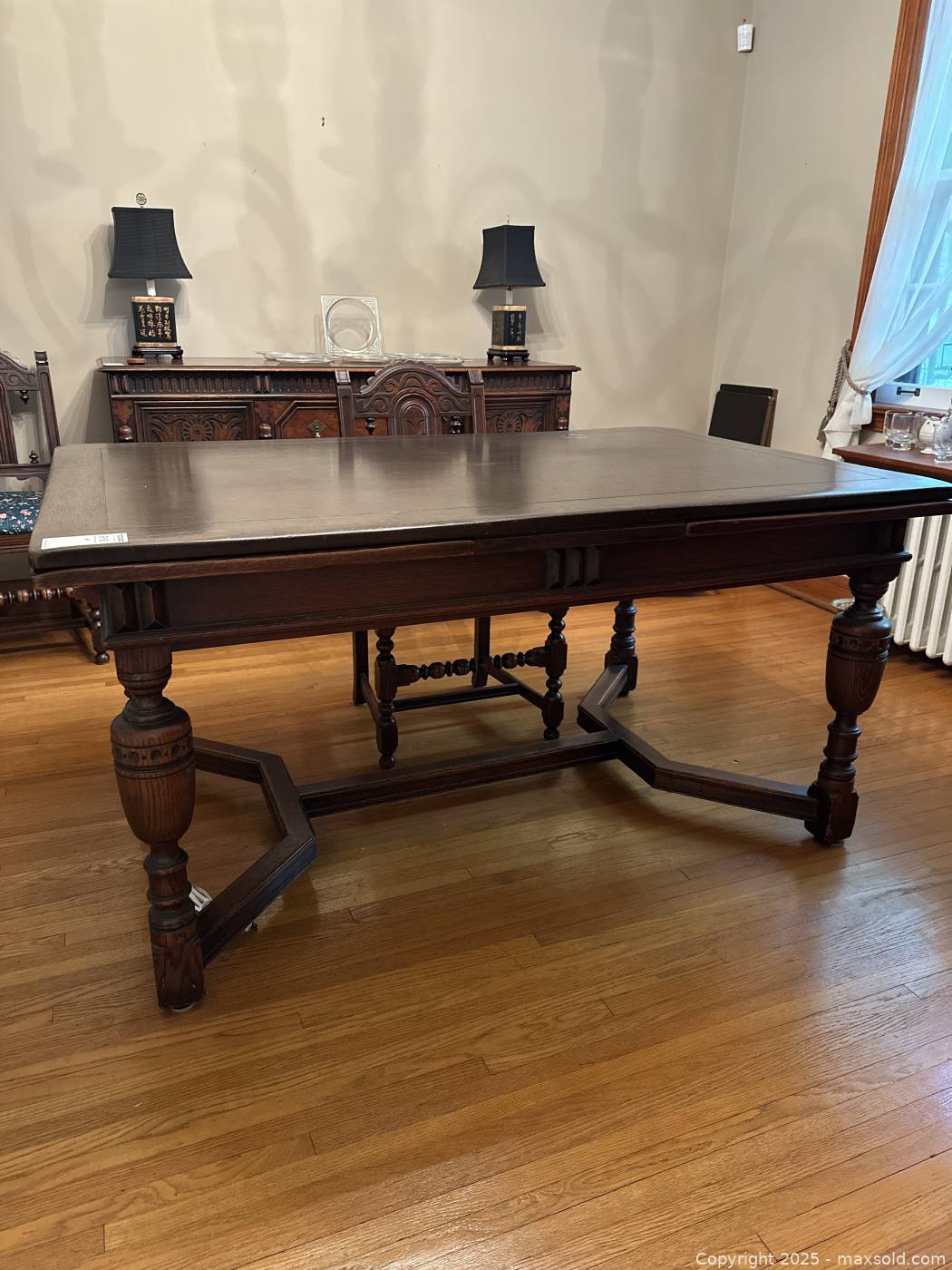Antique Oak Draw Leaf Dining Table | Toronto (Ontario, Canada) PARTNER MANAGED Estate Sale ...