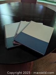 MaxSold Auction: 3 ruled notebooks - Victoria (British Columbia, Canada) SELLER MANAGED Downsizing Online Auction - Fair Street