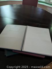 MaxSold Auction: 3 ruled notebooks - Victoria (British Columbia, Canada) SELLER MANAGED Downsizing Online Auction - Fair Street