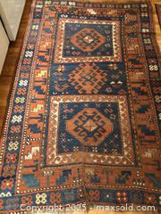 MaxSold Auction: Antique Caucasian Kazak Rug - Victoria (British Columbia, Canada) SELLER MANAGED Downsizing Online Auction - Fair Street