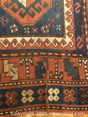 MaxSold Auction: Antique Caucasian Kazak Rug - Victoria (British Columbia, Canada) SELLER MANAGED Downsizing Online Auction - Fair Street