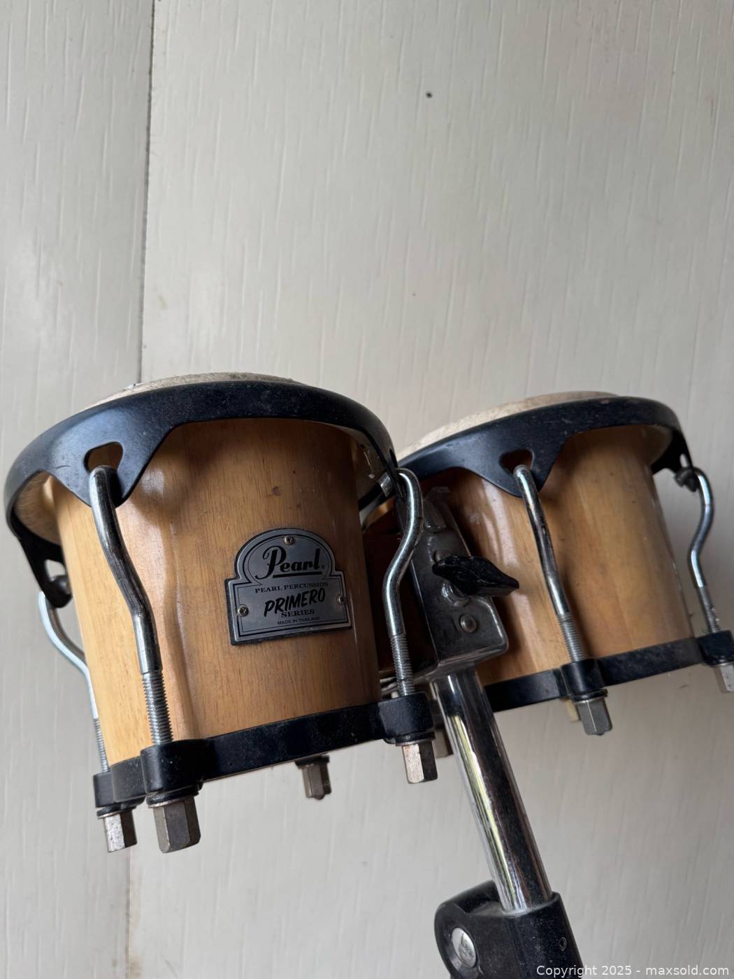 Pearl Primero Series Bongo Drums with Stand | Maxsold