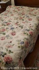 MaxSold Auction: Antique Carved Wooden Headboard with Full Mattress &#38; Box Spring C - Ottawa (Ontario, Canada) PARTNER MANAGED Downsizing Online Auction - Garfield Avenue