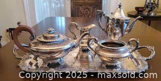 MaxSold Auction: Birks &#38; Forbes Regency-Style Silverplate Pieces, Mid 20th Century - Ottawa (Ontario, Canada) PARTNER MANAGED Downsizing Online Auction - Garfield Avenue
