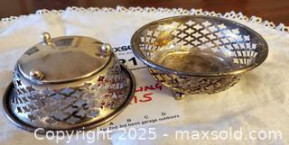 MaxSold Auction: Birks Sterling Silver Openwork Condiment Dishes, Pair A - Ottawa (Ontario, Canada) PARTNER MANAGED Downsizing Online Auction - Garfield Avenue