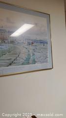 MaxSold Auction: Boardwalk Flowers — Robert Girrard Framed Matted Print A - Ottawa (Ontario, Canada) PARTNER MANAGED Downsizing Online Auction - Garfield Avenue