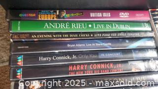 MaxSold Auction: DVD Lot — Various Concert and Film Titles A - Ottawa (Ontario, Canada) PARTNER MANAGED Downsizing Online Auction - Garfield Avenue