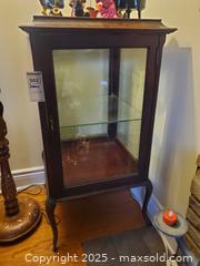 MaxSold Auction: Glass Curio Display Cabinet C - Ottawa (Ontario, Canada) PARTNER MANAGED Downsizing Online Auction - Garfield Avenue