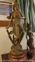 MaxSold Auction: Lot of 3 Decorative Figurine Sculptures (Female &#38; Carved Wood) B - Ottawa (Ontario, Canada) PARTNER MANAGED Downsizing Online Auction - Garfield Avenue