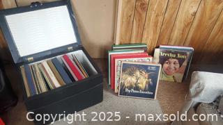 MaxSold Auction: Lot of 40–60 Vinyl Records with Black Hinged Storage Box B - Ottawa (Ontario, Canada) PARTNER MANAGED Downsizing Online Auction - Garfield Avenue