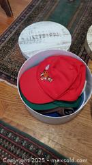 MaxSold Auction: Lot of Mixed Hats with Hat Box A - Ottawa (Ontario, Canada) PARTNER MANAGED Downsizing Online Auction - Garfield Avenue