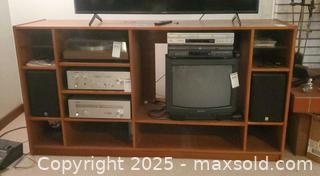 MaxSold Auction: Media/Entertainment Console (Open Shelving) C - Ottawa (Ontario, Canada) PARTNER MANAGED Downsizing Online Auction - Garfield Avenue