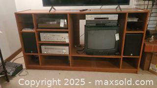 MaxSold Auction: Media/Entertainment Console (Open Shelving) C - Ottawa (Ontario, Canada) PARTNER MANAGED Downsizing Online Auction - Garfield Avenue