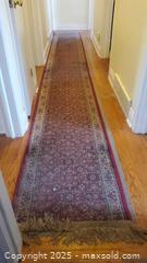 MaxSold Auction: Pair of Burgundy Oriental Floral Hallway Runners B - Ottawa (Ontario, Canada) PARTNER MANAGED Downsizing Online Auction - Garfield Avenue