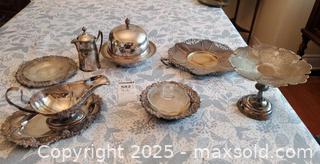 MaxSold Auction: Reed &#38; Barton Silver-Plated Vintage Item B - Ottawa (Ontario, Canada) PARTNER MANAGED Downsizing Online Auction - Garfield Avenue